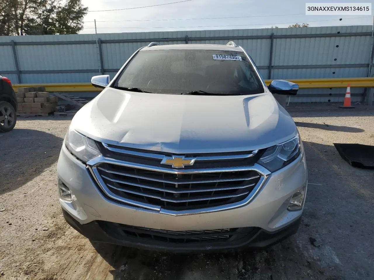 3GNAXXEVXMS134615 2021 Chevrolet Equinox Premier