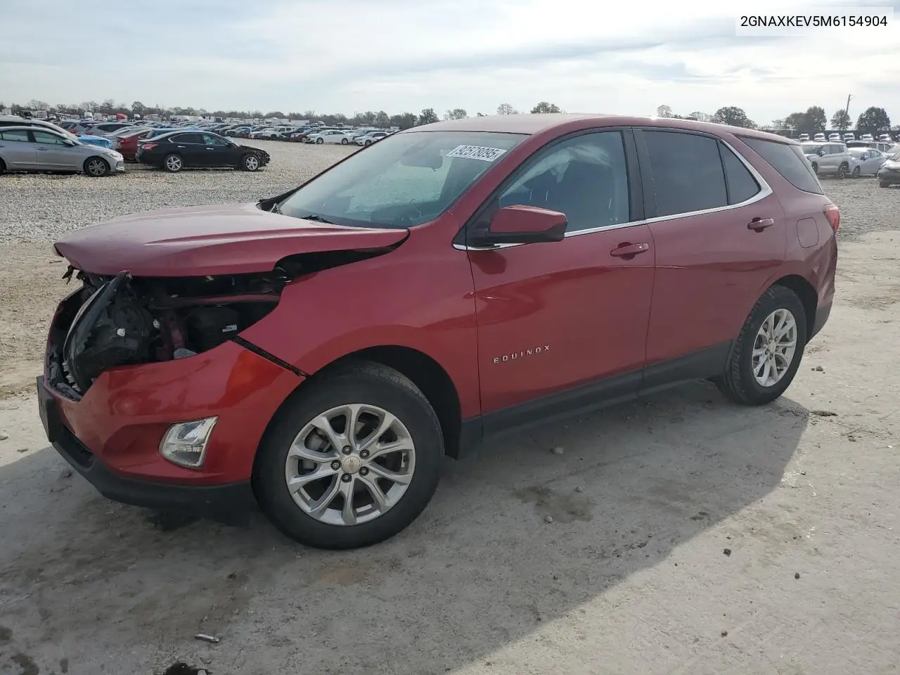 2GNAXKEV5M6154904 2021 Chevrolet Equinox Lt