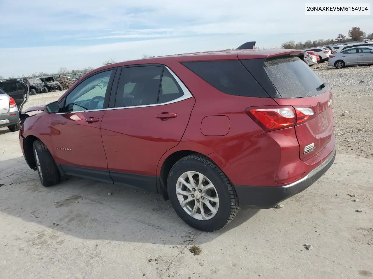 2GNAXKEV5M6154904 2021 Chevrolet Equinox Lt