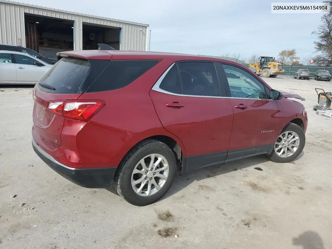 2GNAXKEV5M6154904 2021 Chevrolet Equinox Lt
