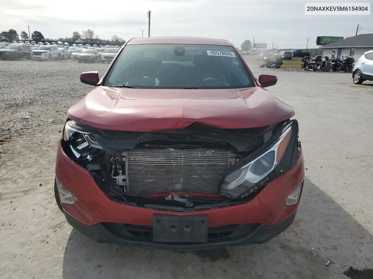 2GNAXKEV5M6154904 2021 Chevrolet Equinox Lt