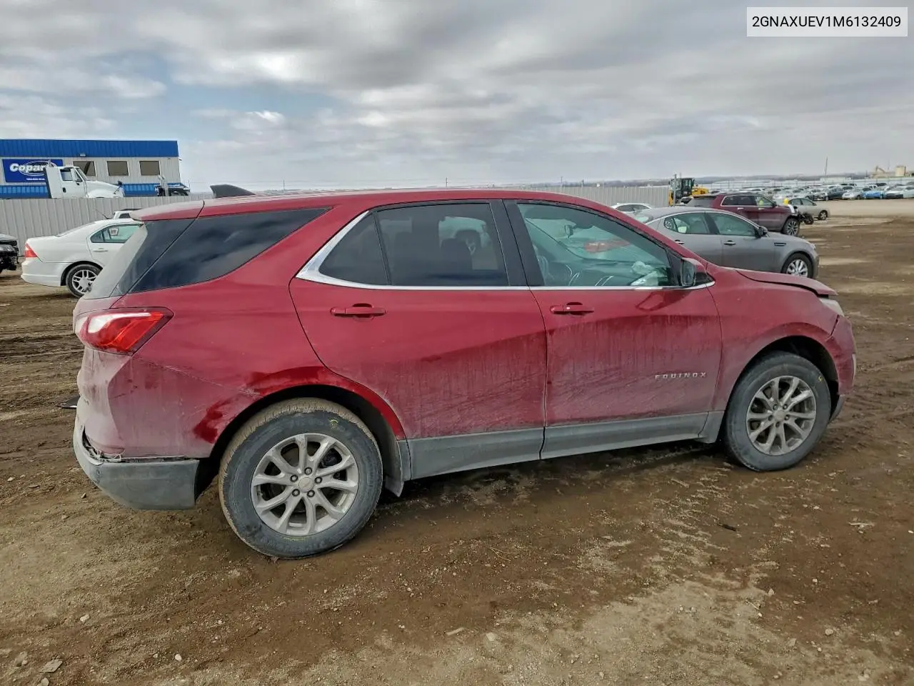2GNAXUEV1M6132409 2021 Chevrolet Equinox Lt