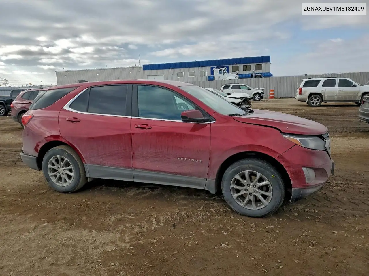 2GNAXUEV1M6132409 2021 Chevrolet Equinox Lt