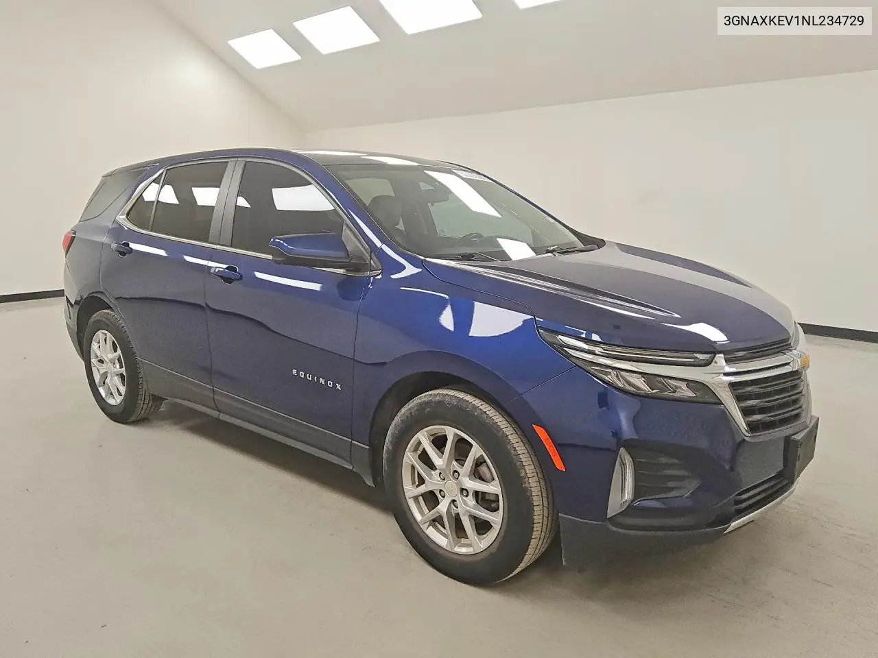 2022 Chevrolet Equinox Lt VIN: 3GNAXKEV1NL234729 Lot: 58885076
