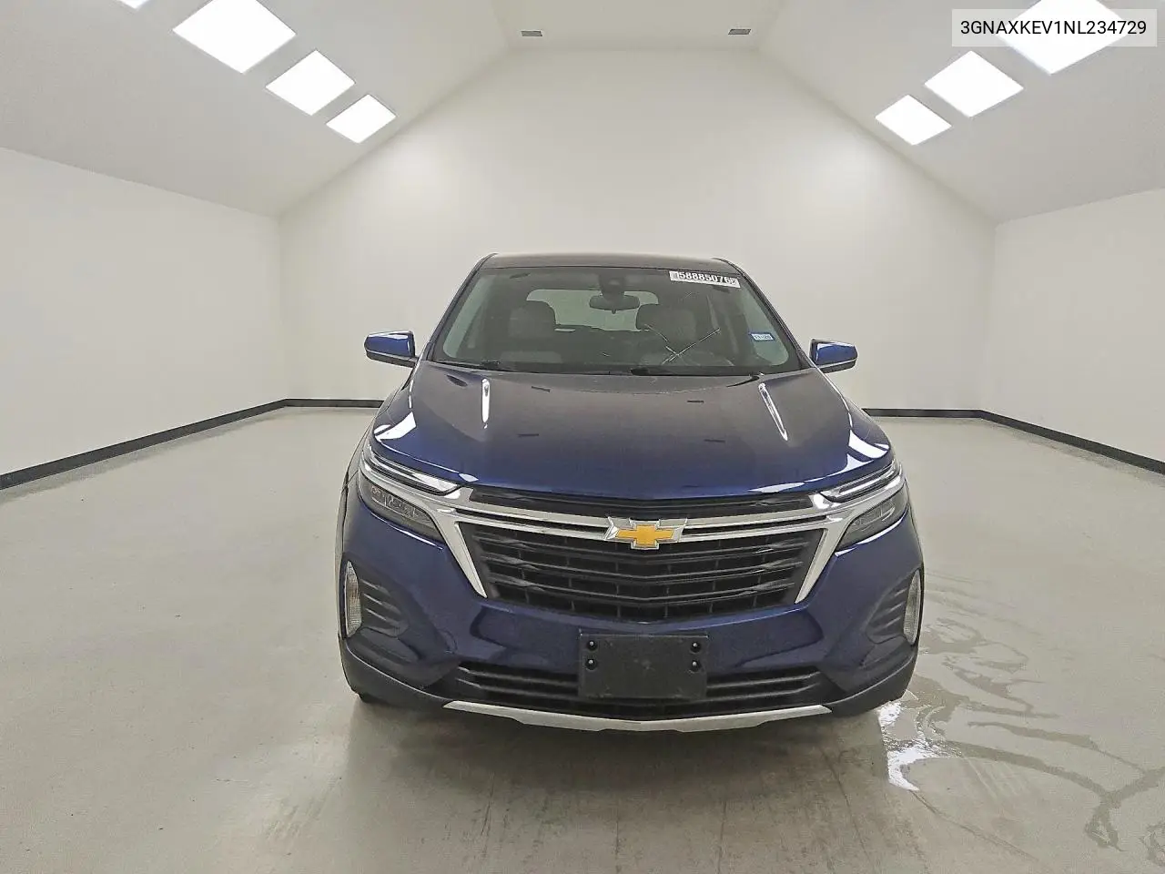 2022 Chevrolet Equinox Lt VIN: 3GNAXKEV1NL234729 Lot: 58885076