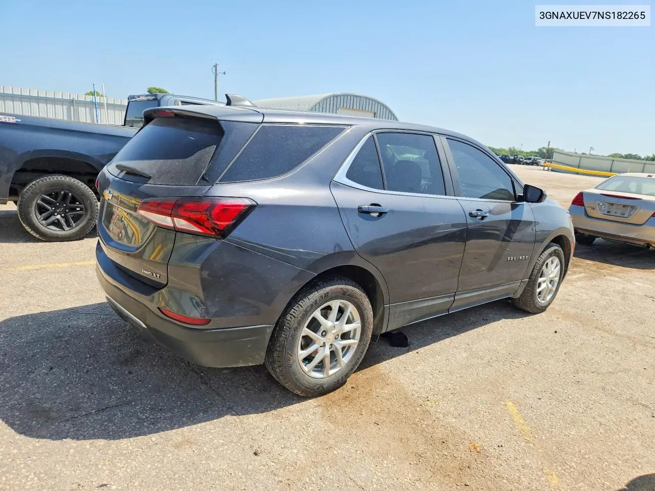 2022 Chevrolet Equinox Lt VIN: 3GNAXUEV7NS182265 Lot: 61153636