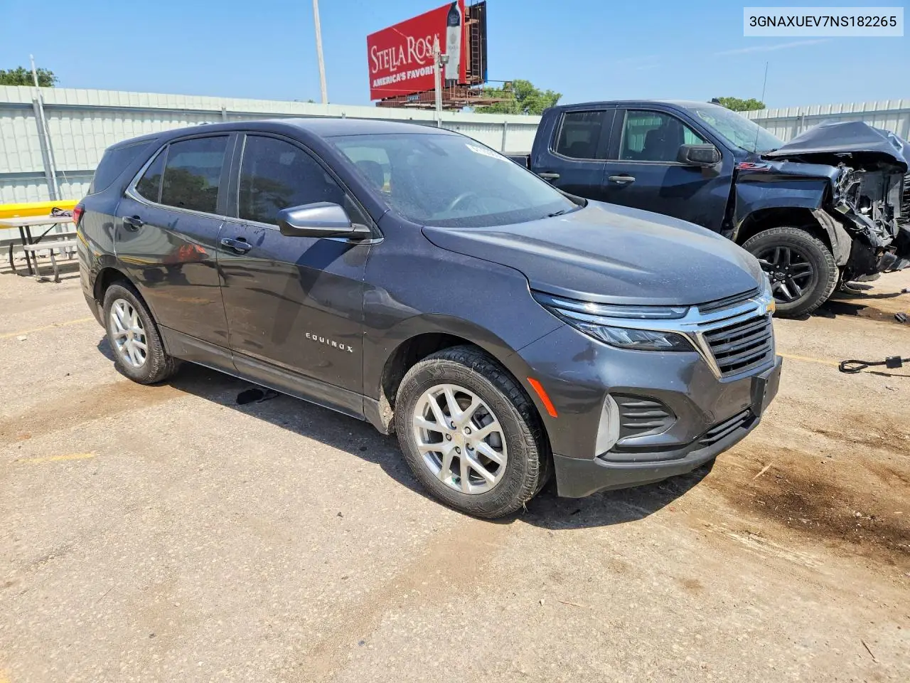 2022 Chevrolet Equinox Lt VIN: 3GNAXUEV7NS182265 Lot: 61153636