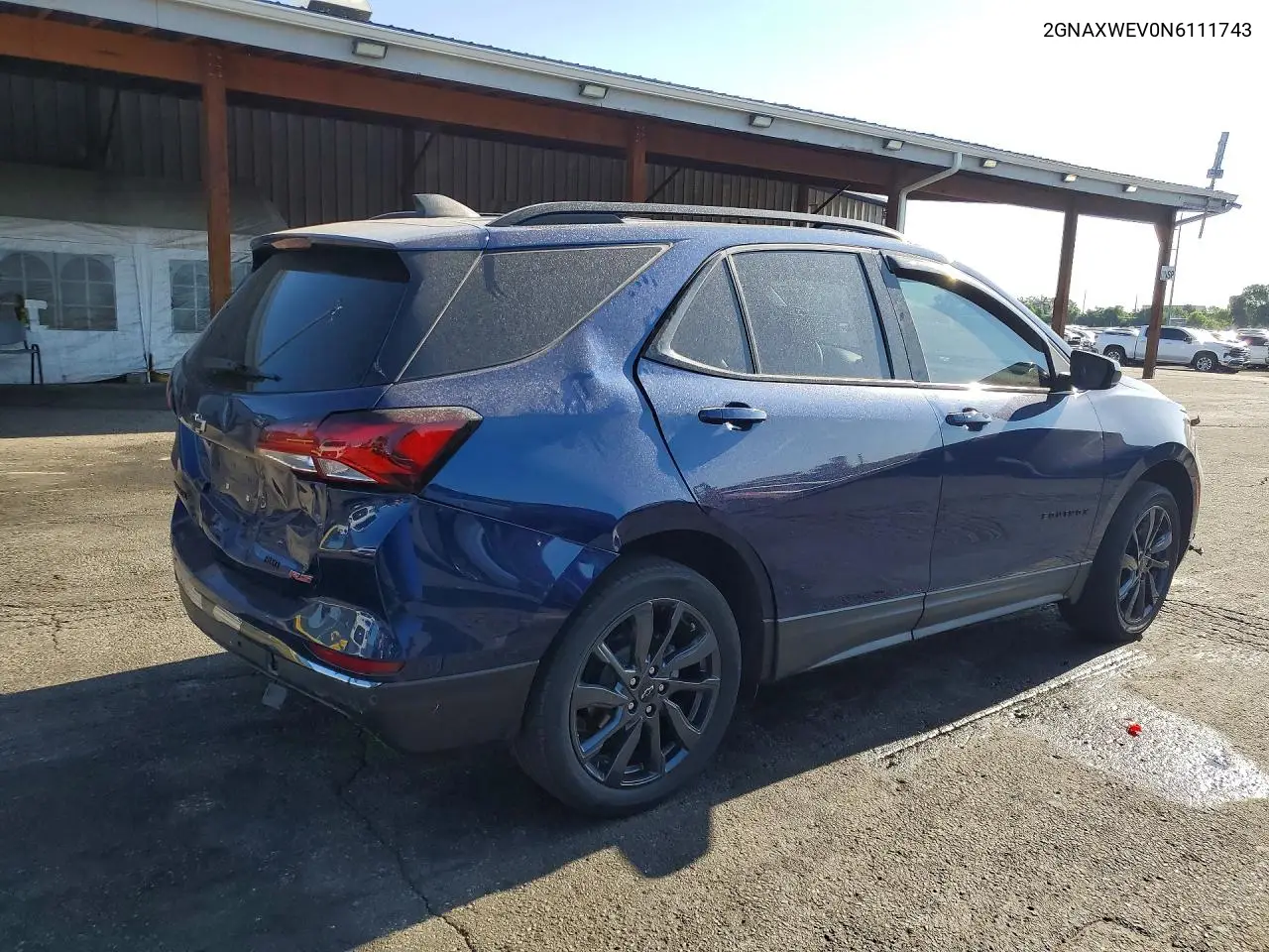 2GNAXWEV0N6111743 2022 Chevrolet Equinox Rs