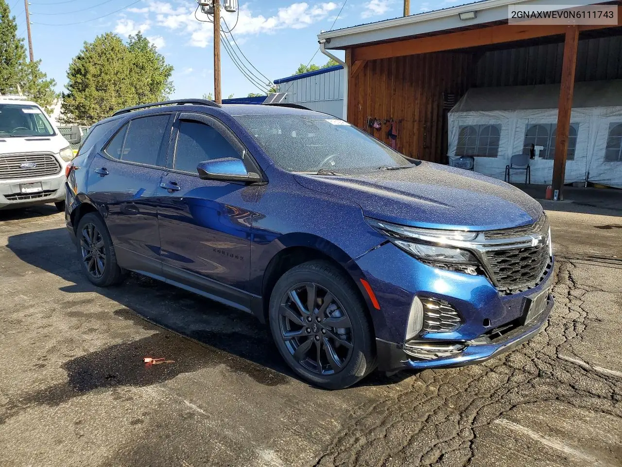 2GNAXWEV0N6111743 2022 Chevrolet Equinox Rs