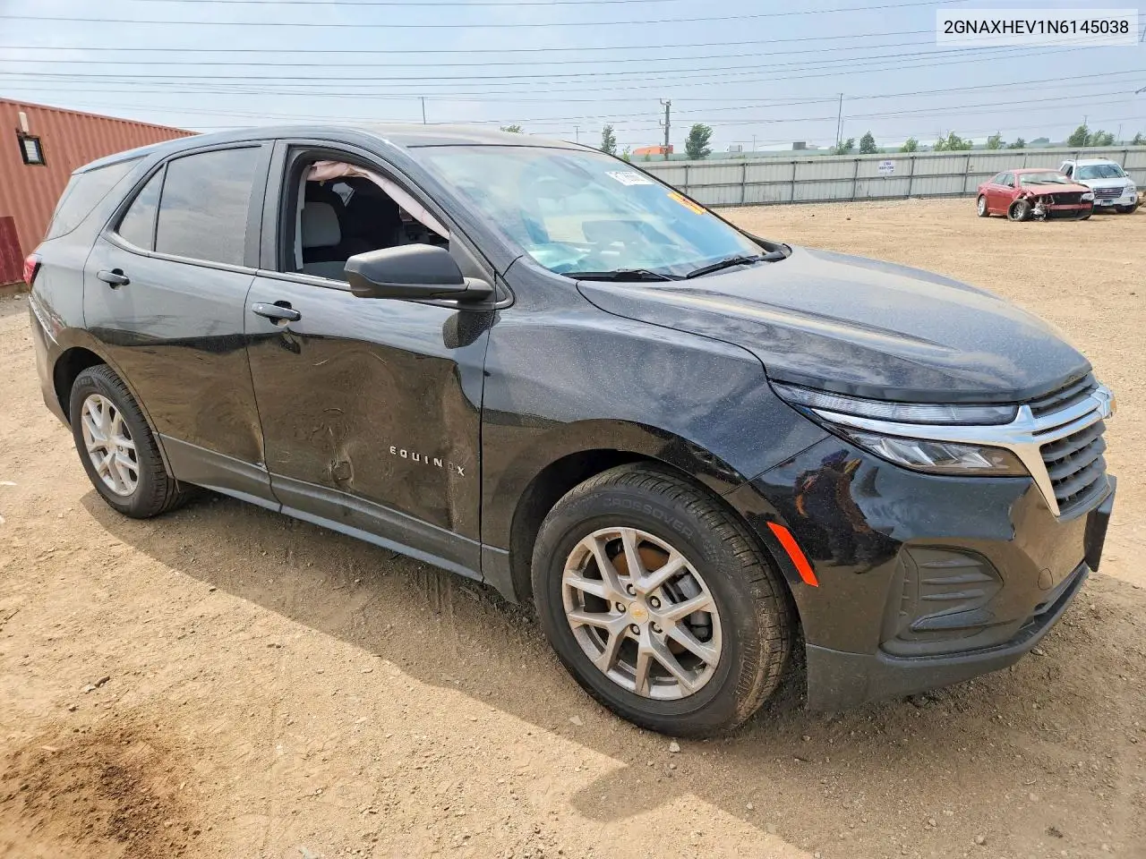 2022 Chevrolet Eqinox VIN: 2GNAXHEV1N6145038 Lot: 61786666