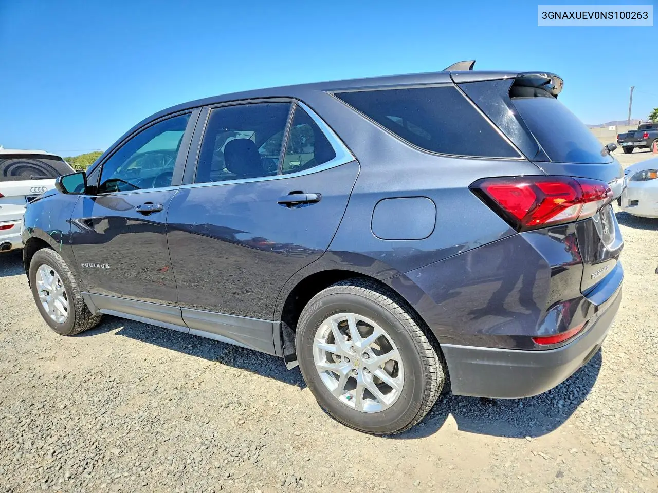 2022 Chevrolet Equinox Lt VIN: 3GNAXUEV0NS100263 Lot: 61810196