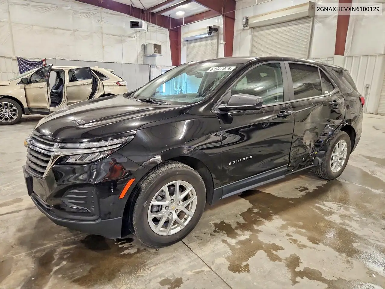 2022 Chevrolet Equinox Ls VIN: 2GNAXHEVXN6100129 Lot: 61941496