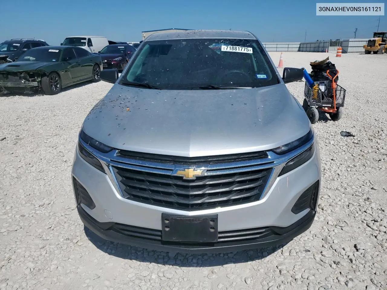 3GNAXHEV0NS161121 2022 Chevrolet Equinox Ls