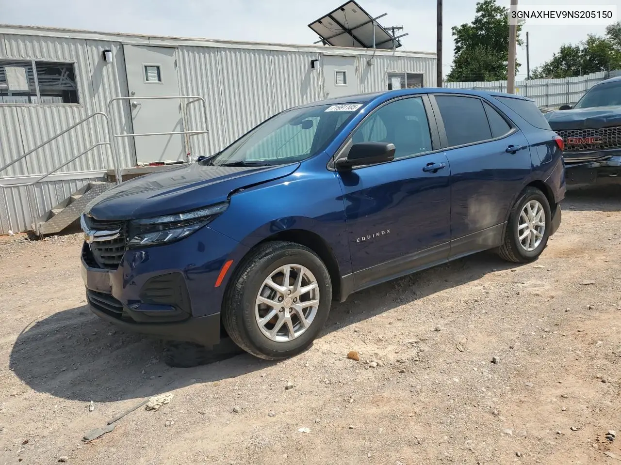 3GNAXHEV9NS205150 2022 Chevrolet Equinox Ls