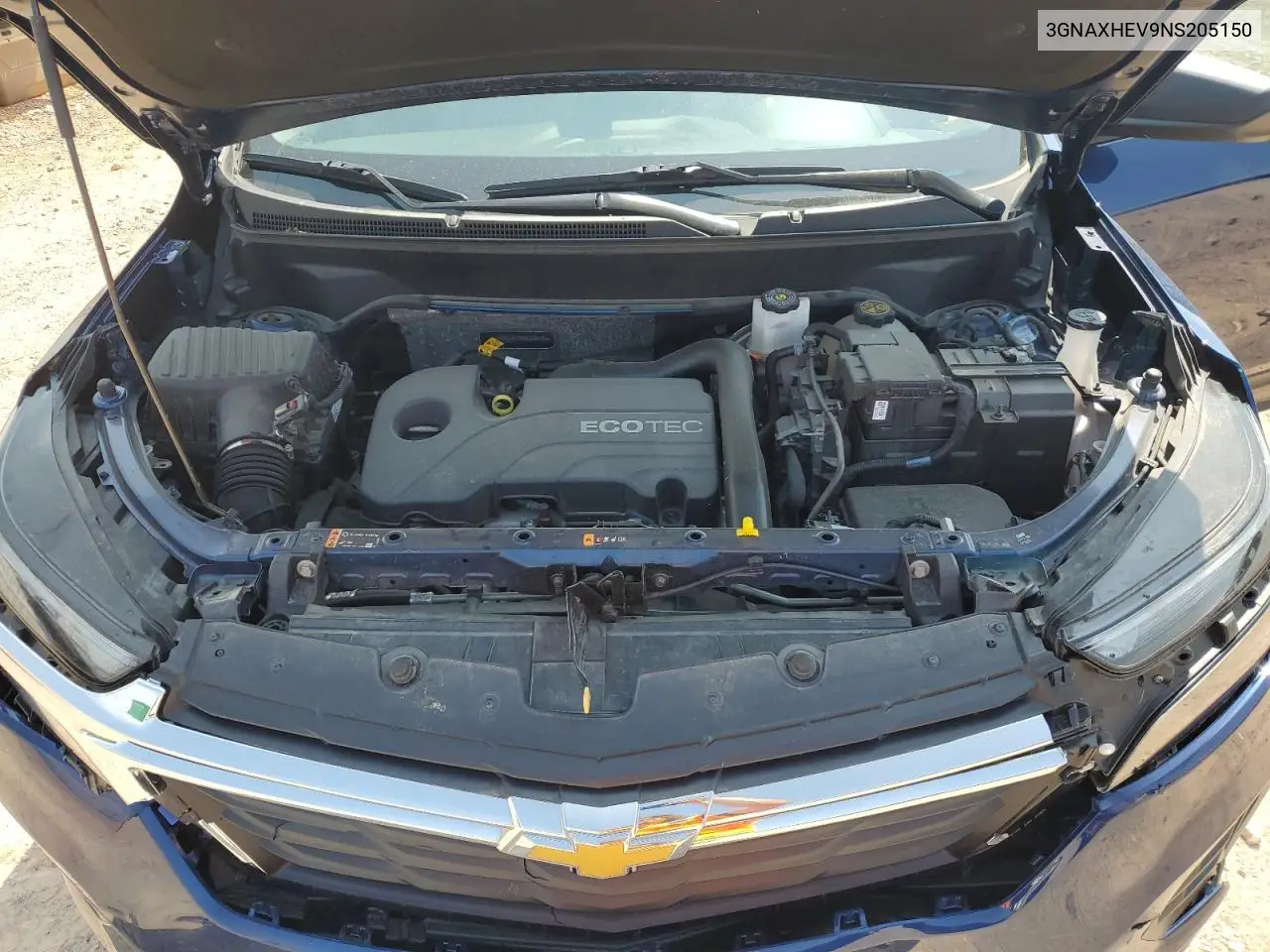3GNAXHEV9NS205150 2022 Chevrolet Equinox Ls