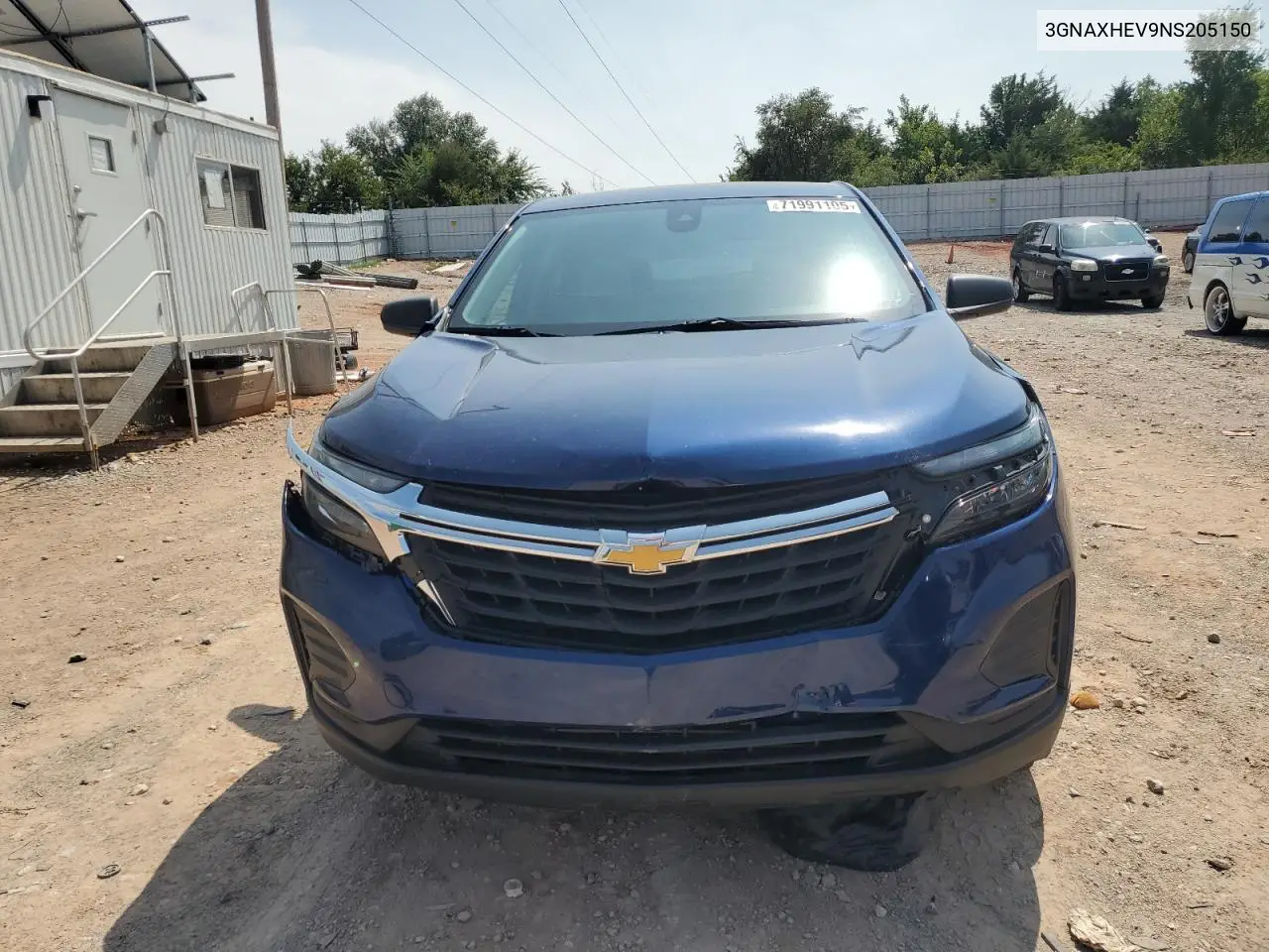 3GNAXHEV9NS205150 2022 Chevrolet Equinox Ls