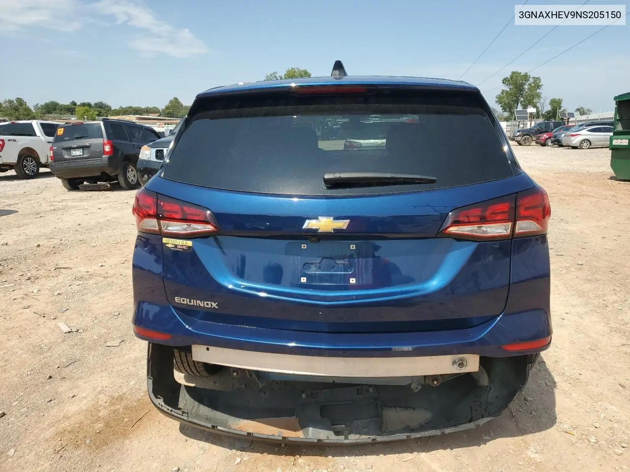 3GNAXHEV9NS205150 2022 Chevrolet Equinox Ls