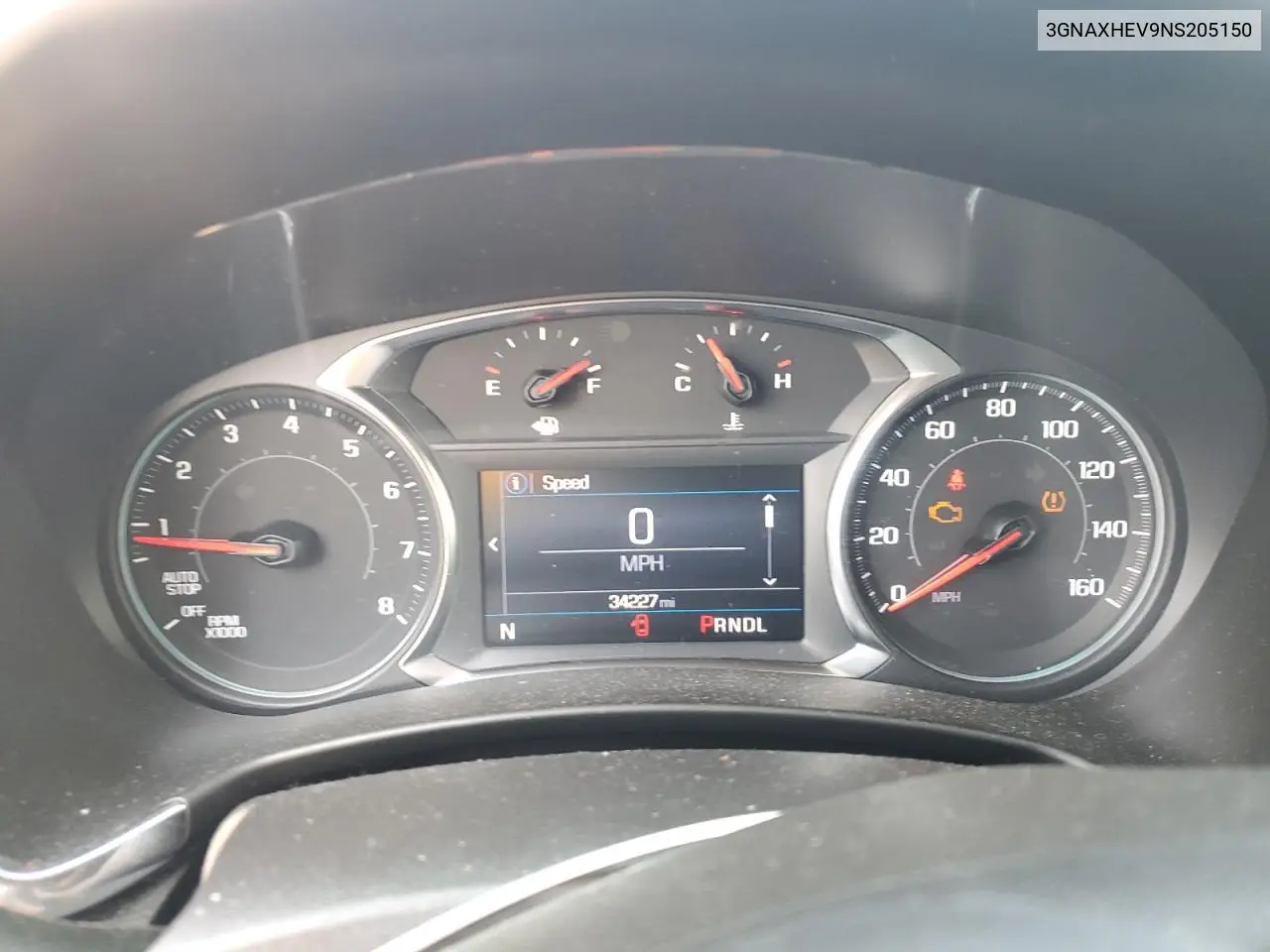 3GNAXHEV9NS205150 2022 Chevrolet Equinox Ls