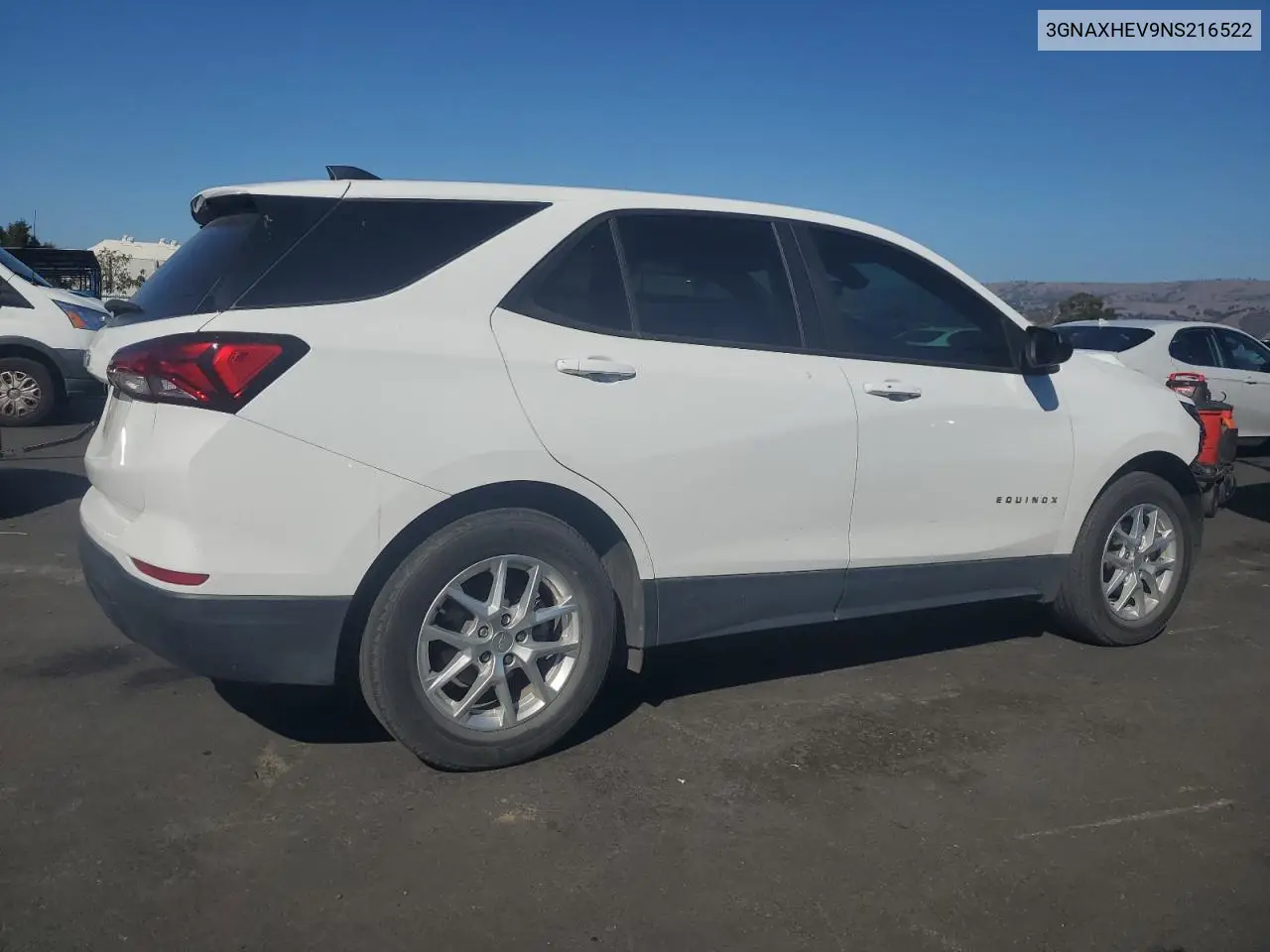 3GNAXHEV9NS216522 2022 Chevrolet Equinox Ls