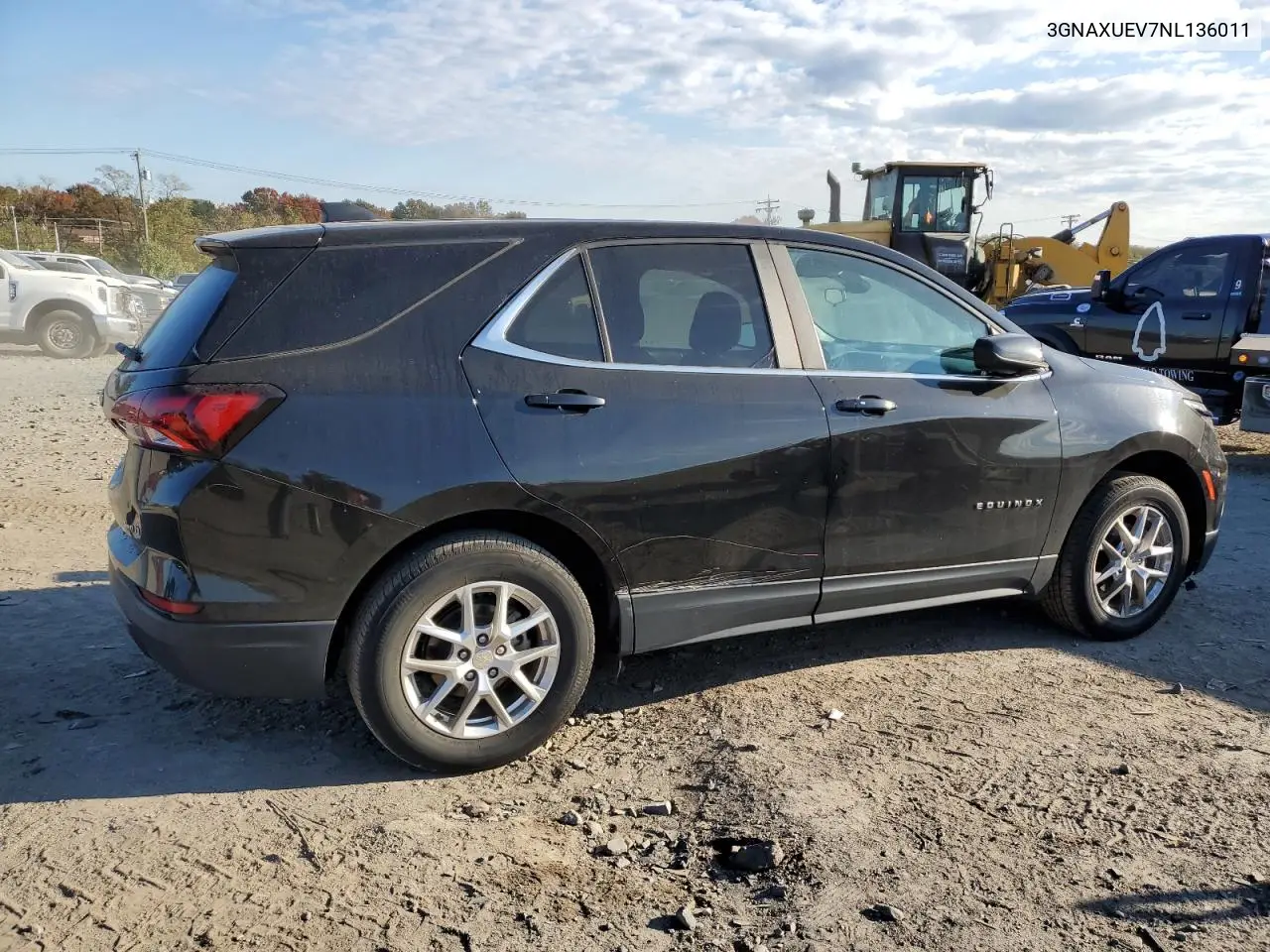 3GNAXUEV7NL136011 2022 Chevrolet Equinox Lt