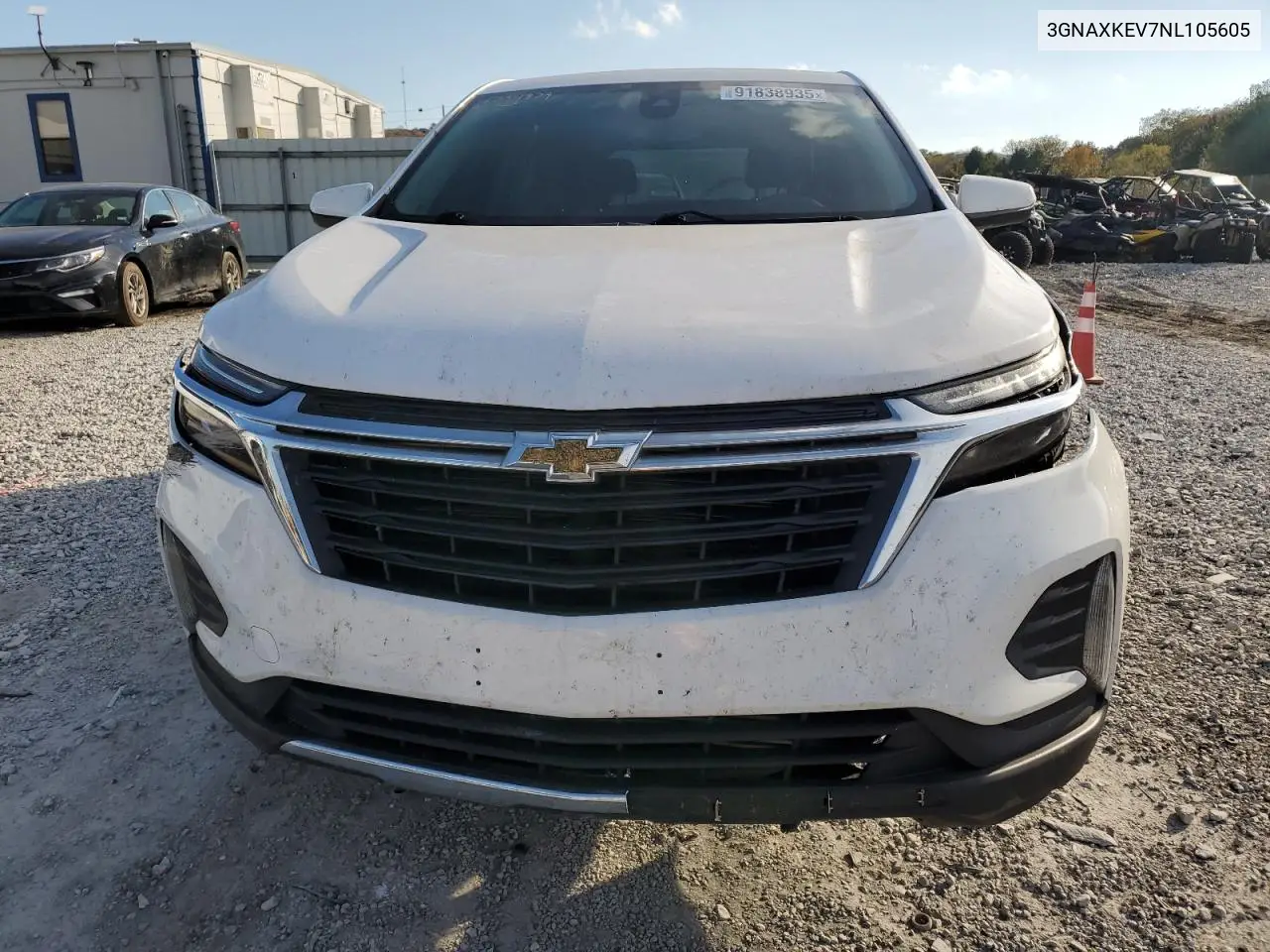 3GNAXKEV7NL105605 2022 Chevrolet Equinox Lt