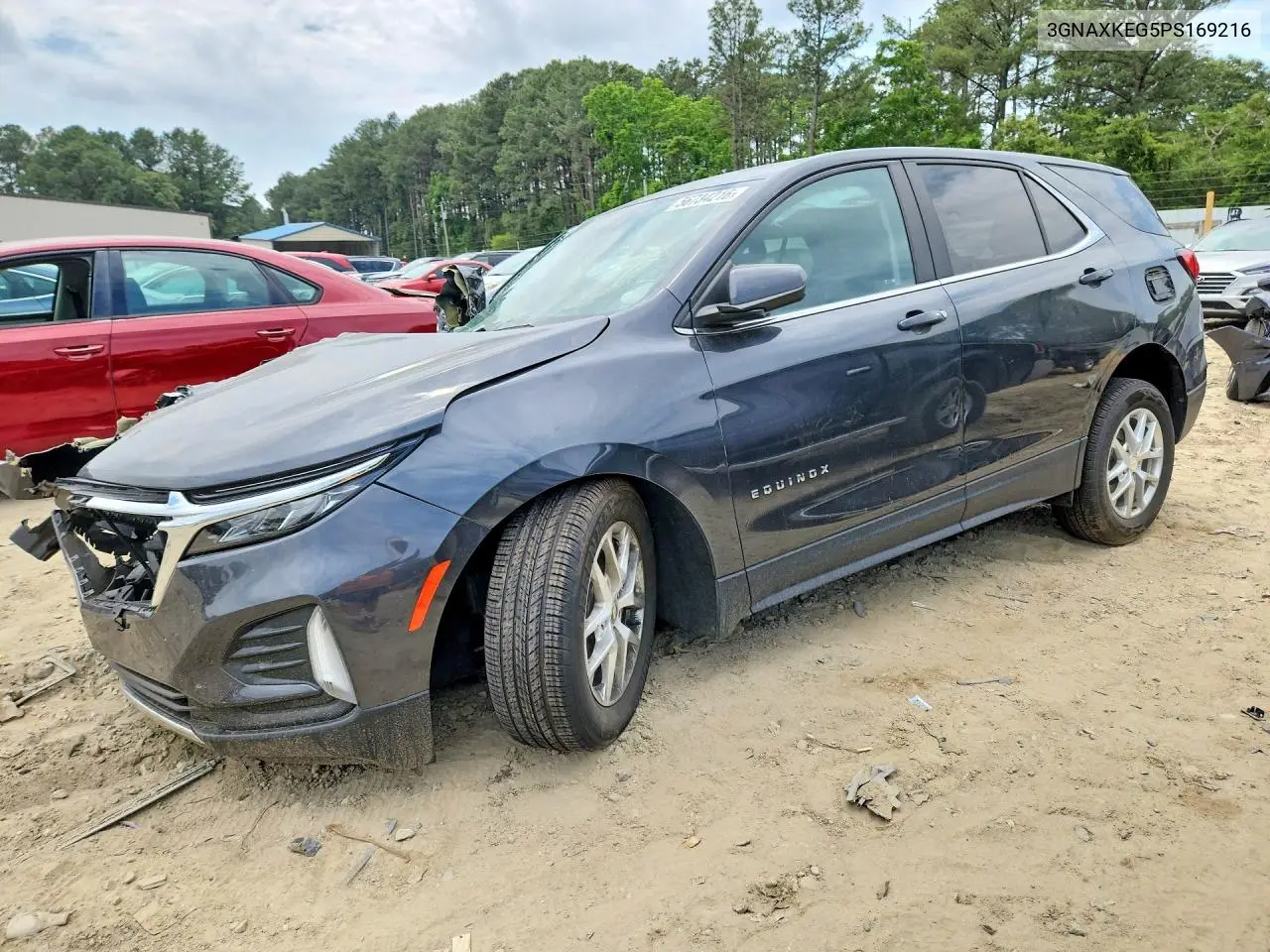 2023 Chevrolet Equinox Lt VIN: 3GNAXKEG5PS169216 Lot: 56734216