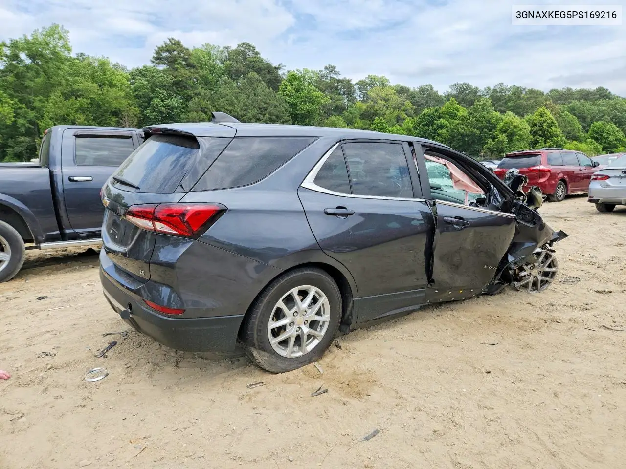 2023 Chevrolet Equinox Lt VIN: 3GNAXKEG5PS169216 Lot: 56734216
