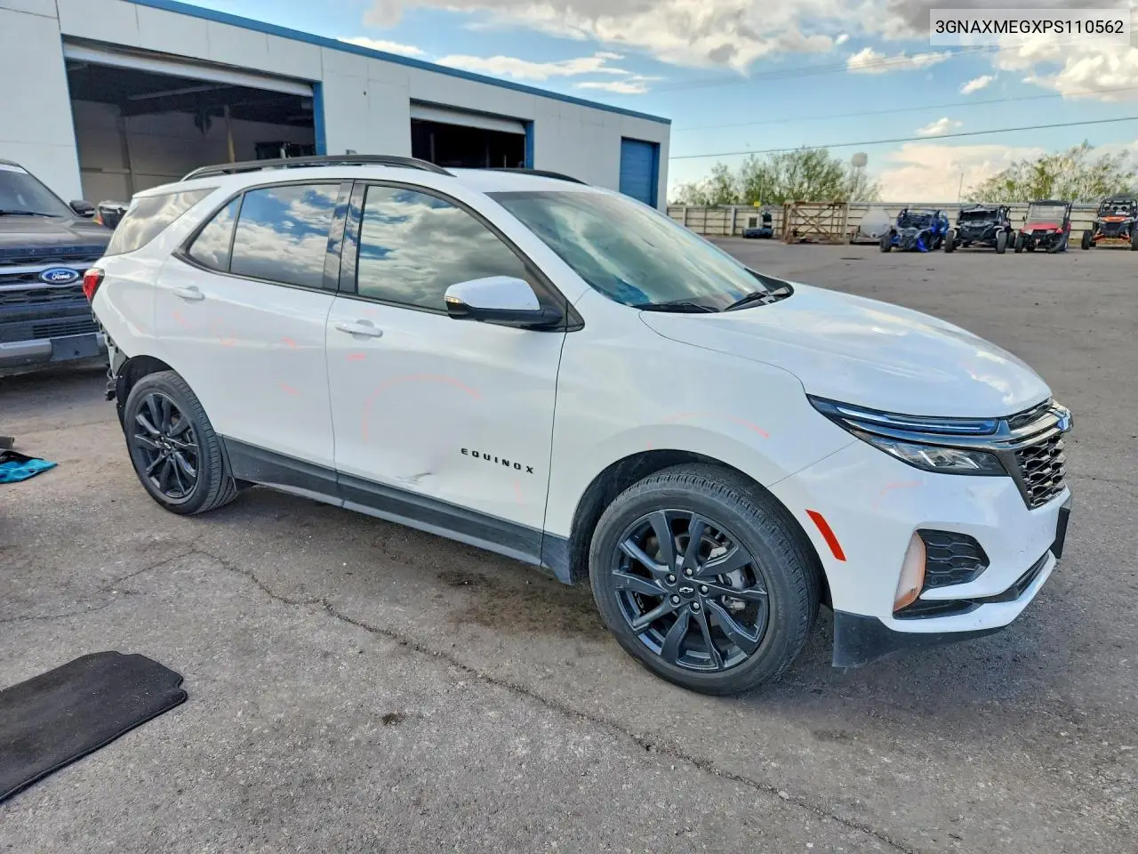 2023 Chevrolet Equinox Rs VIN: 3GNAXMEGXPS110562 Lot: 61768376