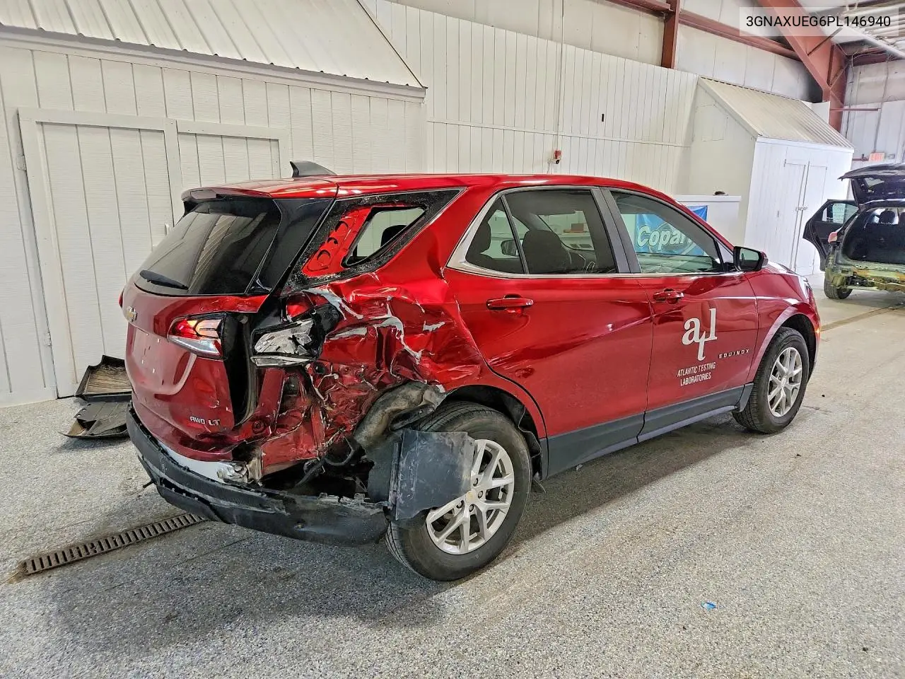 2023 Chevrolet Equinox Lt VIN: 3GNAXUEG6PL146940 Lot: 62101546