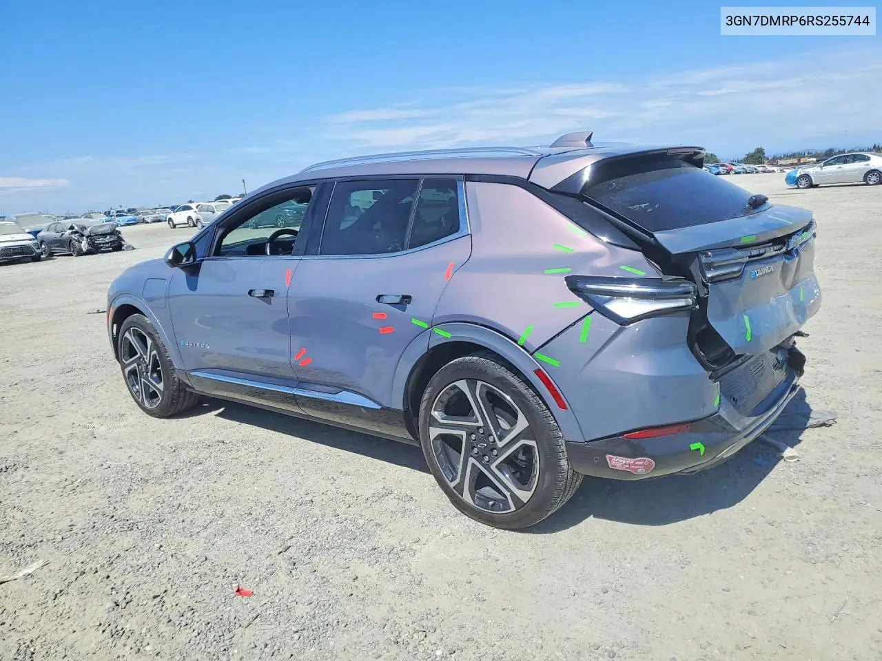2024 Chevrolet Equinox 3Lt VIN: 3GN7DMRP6RS255744 Lot: 60830526