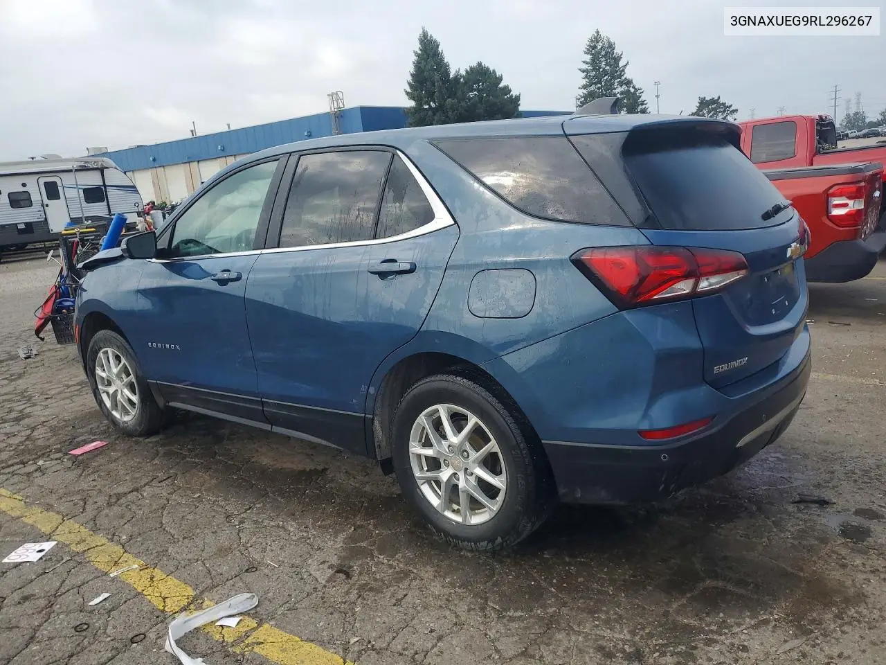 2024 Chevrolet Equinox Lt VIN: 3GNAXUEG9RL296267 Lot: 61288296