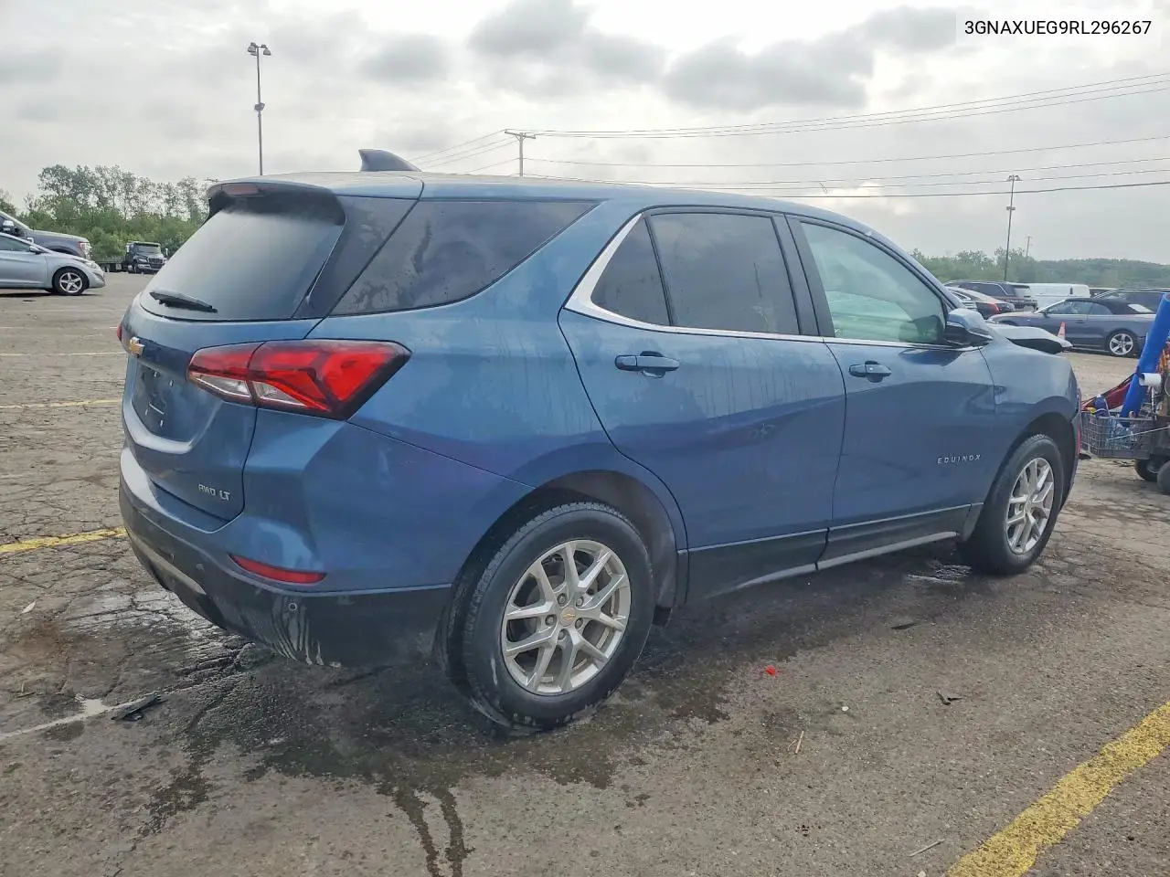 2024 Chevrolet Equinox Lt VIN: 3GNAXUEG9RL296267 Lot: 61288296