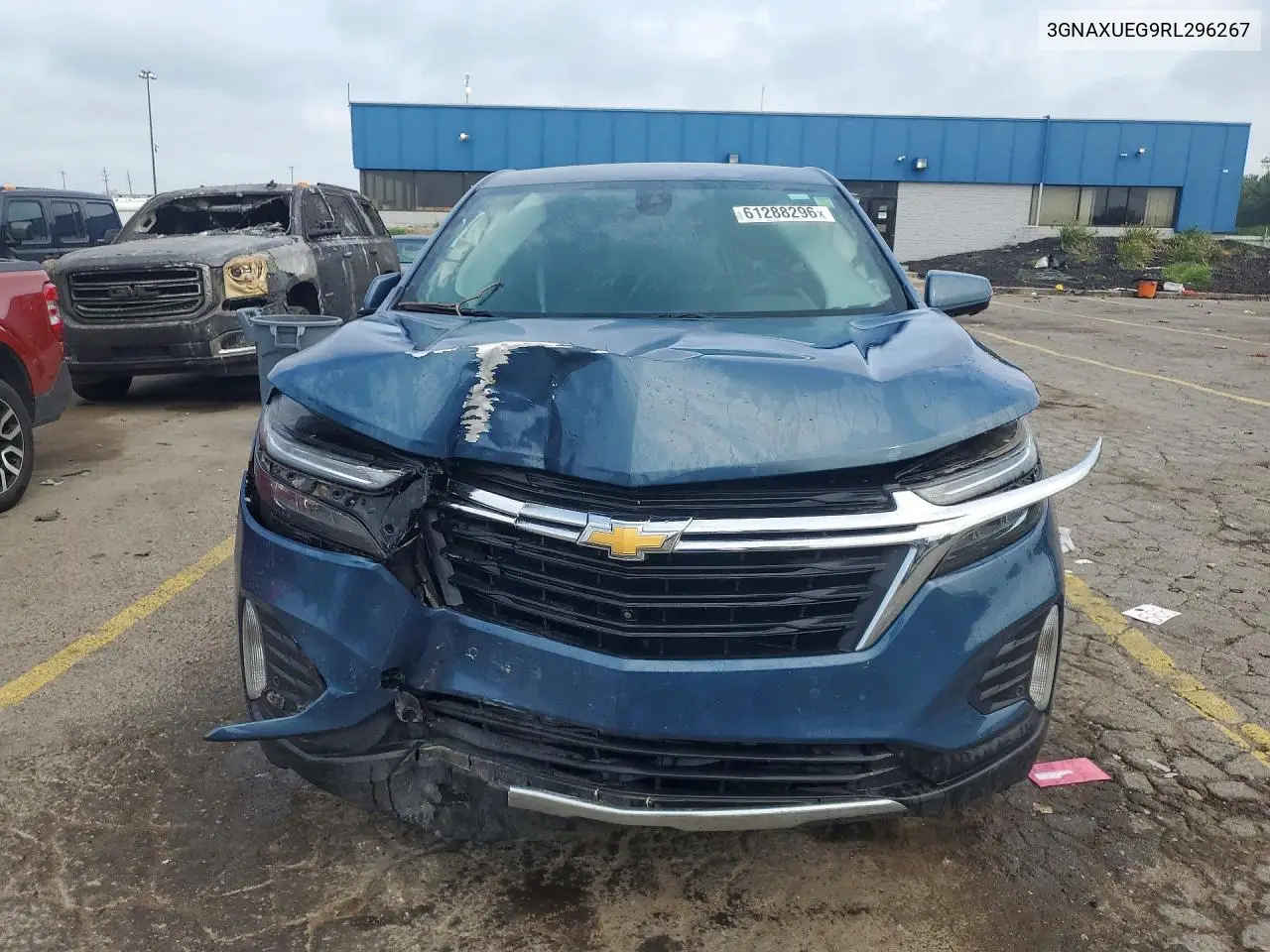 2024 Chevrolet Equinox Lt VIN: 3GNAXUEG9RL296267 Lot: 61288296