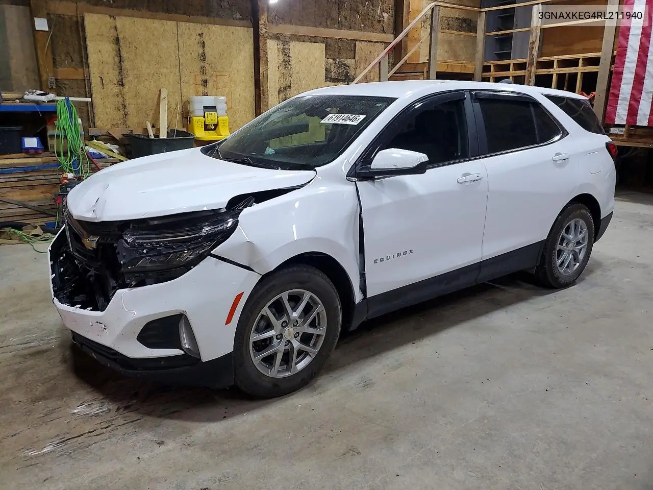 3GNAXKEG4RL211940 2024 Chevrolet Equinox Lt