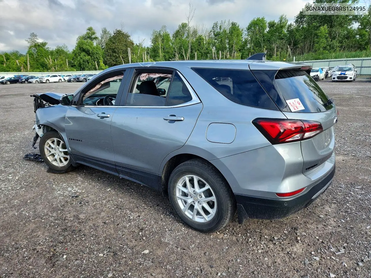 2024 Chevrolet Equinox Lt VIN: 3GNAXUEG8RS124995 Lot: 61963806