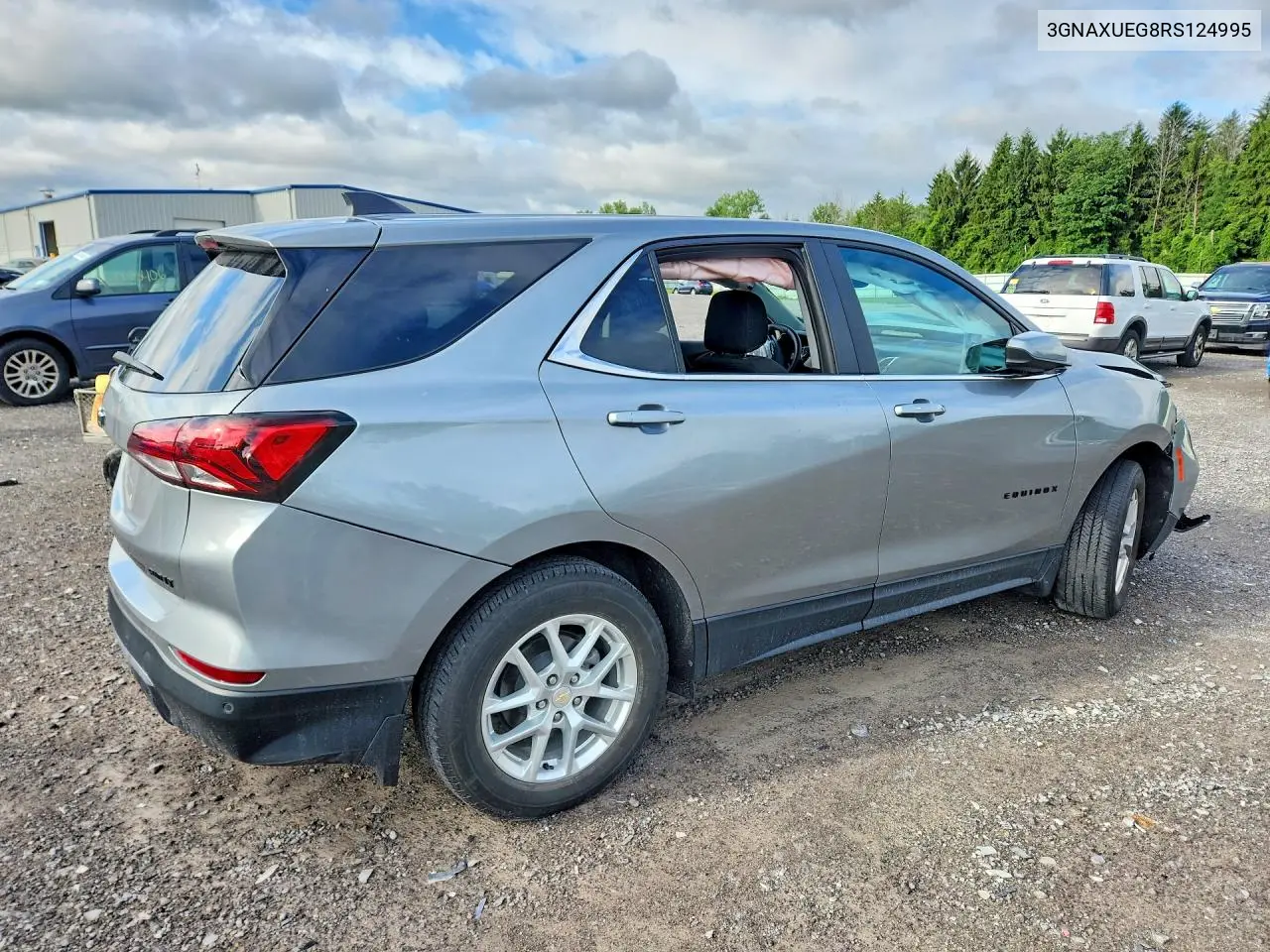 2024 Chevrolet Equinox Lt VIN: 3GNAXUEG8RS124995 Lot: 61963806