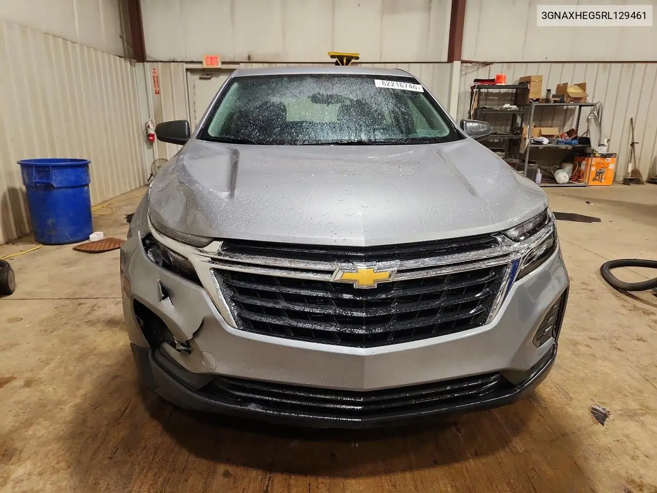 2024 Chevrolet Equinox Ls VIN: 3GNAXHEG5RL129461 Lot: 62216746