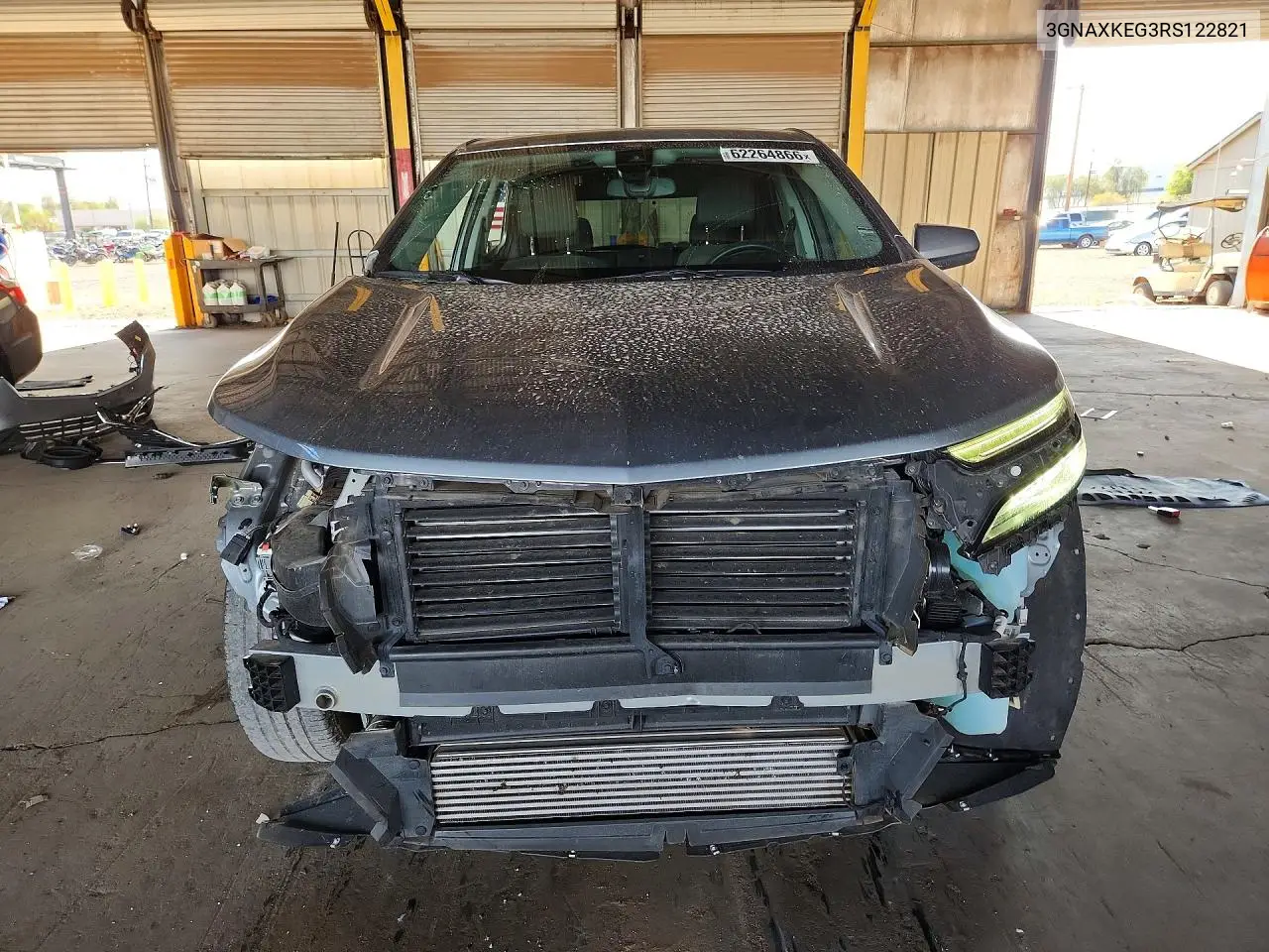 2024 Chevrolet Equinox Lt VIN: 3GNAXKEG3RS122821 Lot: 62264866