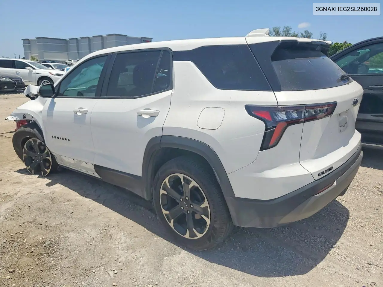 2025 Chevrolet Equinox Lt VIN: 3GNAXHEG2SL260028 Lot: 61026306