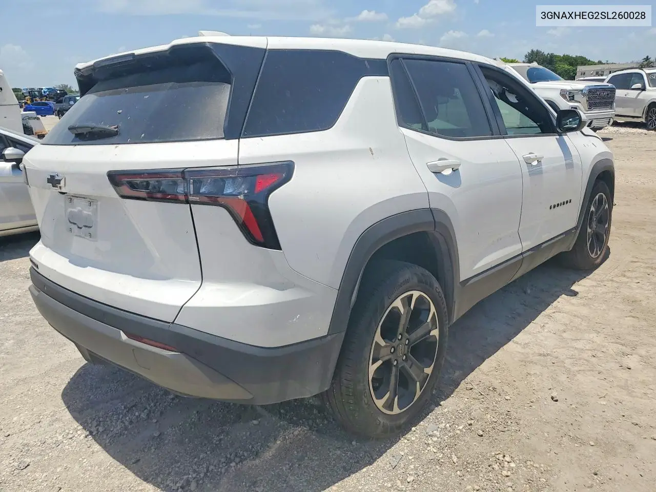 2025 Chevrolet Equinox Lt VIN: 3GNAXHEG2SL260028 Lot: 61026306