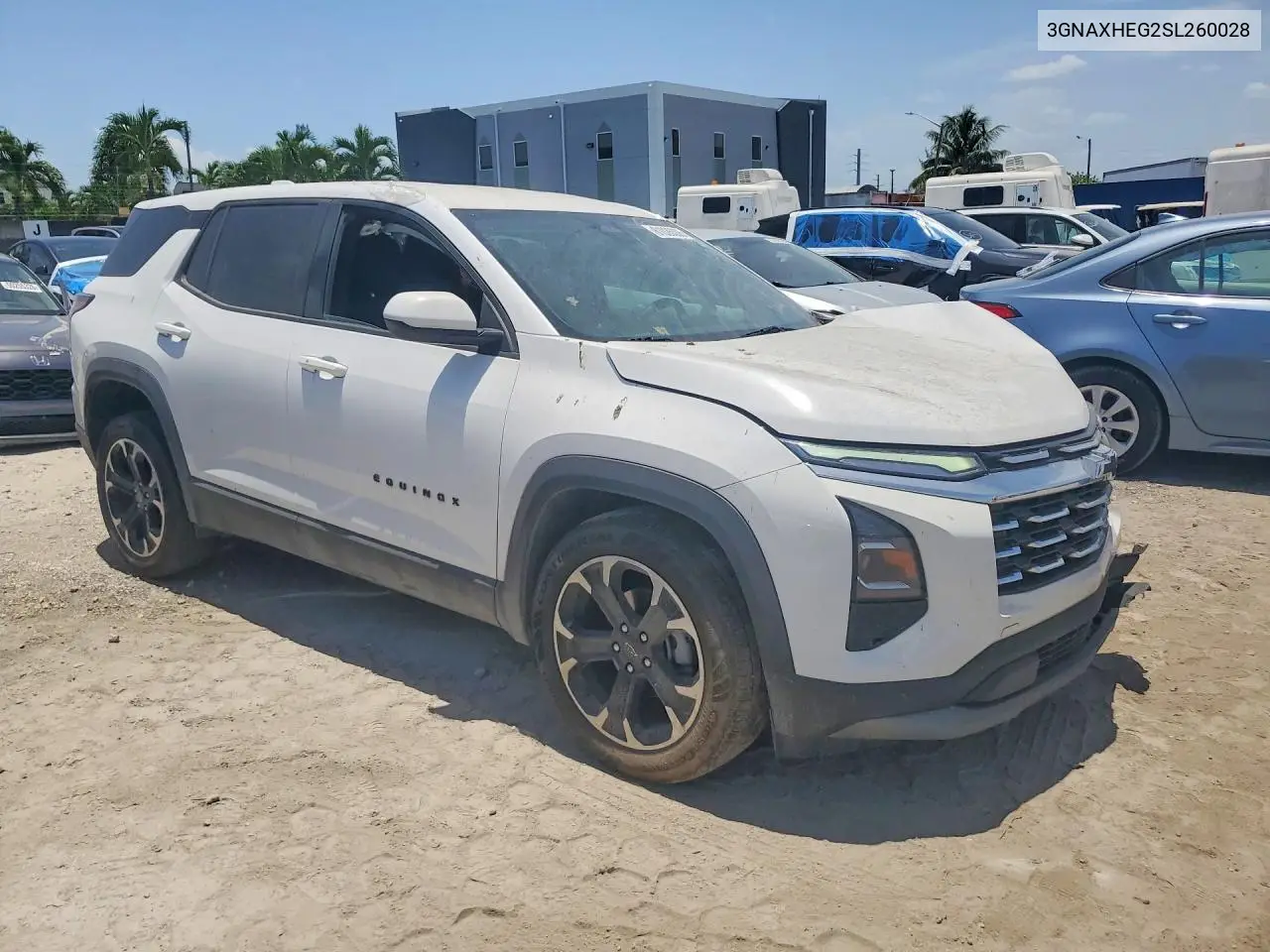 2025 Chevrolet Equinox Lt VIN: 3GNAXHEG2SL260028 Lot: 61026306