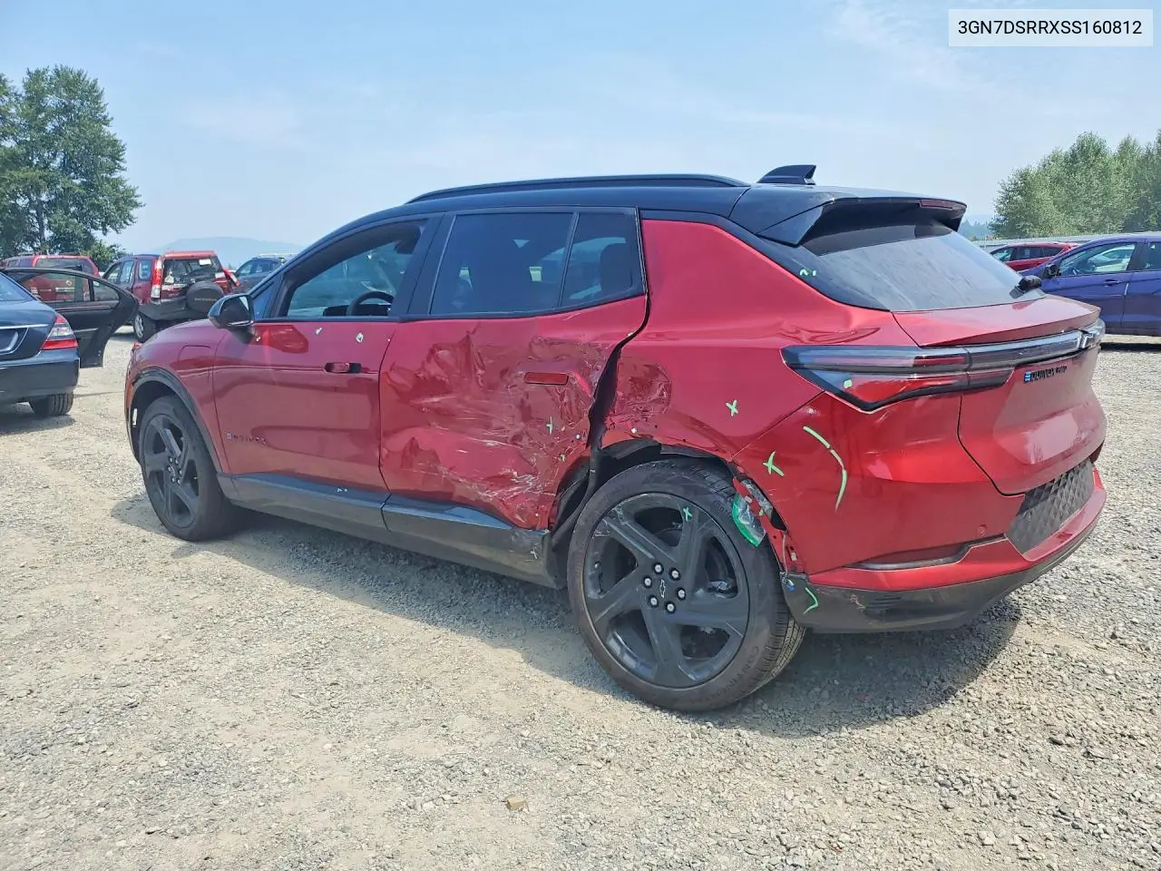 2025 Chevrolet Equinox Rs VIN: 3GN7DSRRXSS160812 Lot: 62224826