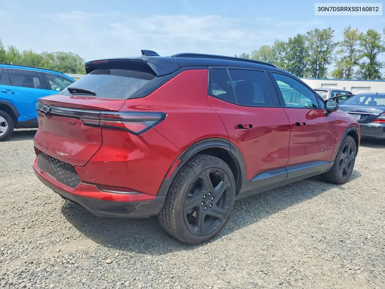 2025 Chevrolet Equinox Rs VIN: 3GN7DSRRXSS160812 Lot: 62224826