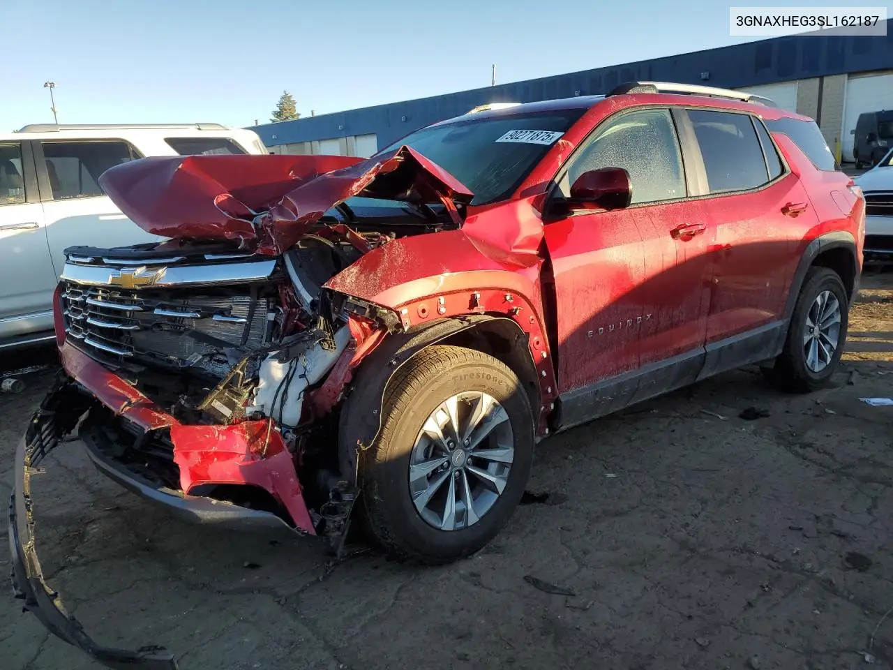 3GNAXHEG3SL162187 2025 Chevrolet Equinox Lt
