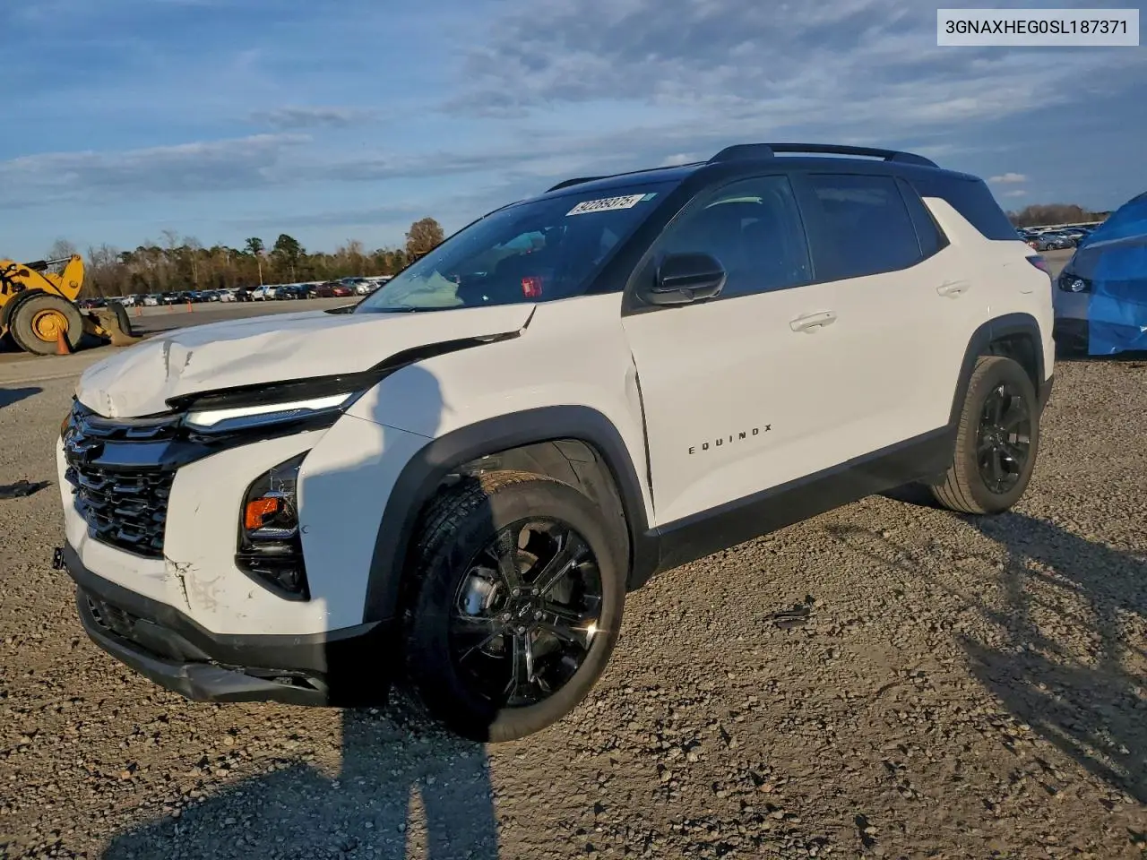3GNAXHEG0SL187371 2025 Chevrolet Equinox Lt