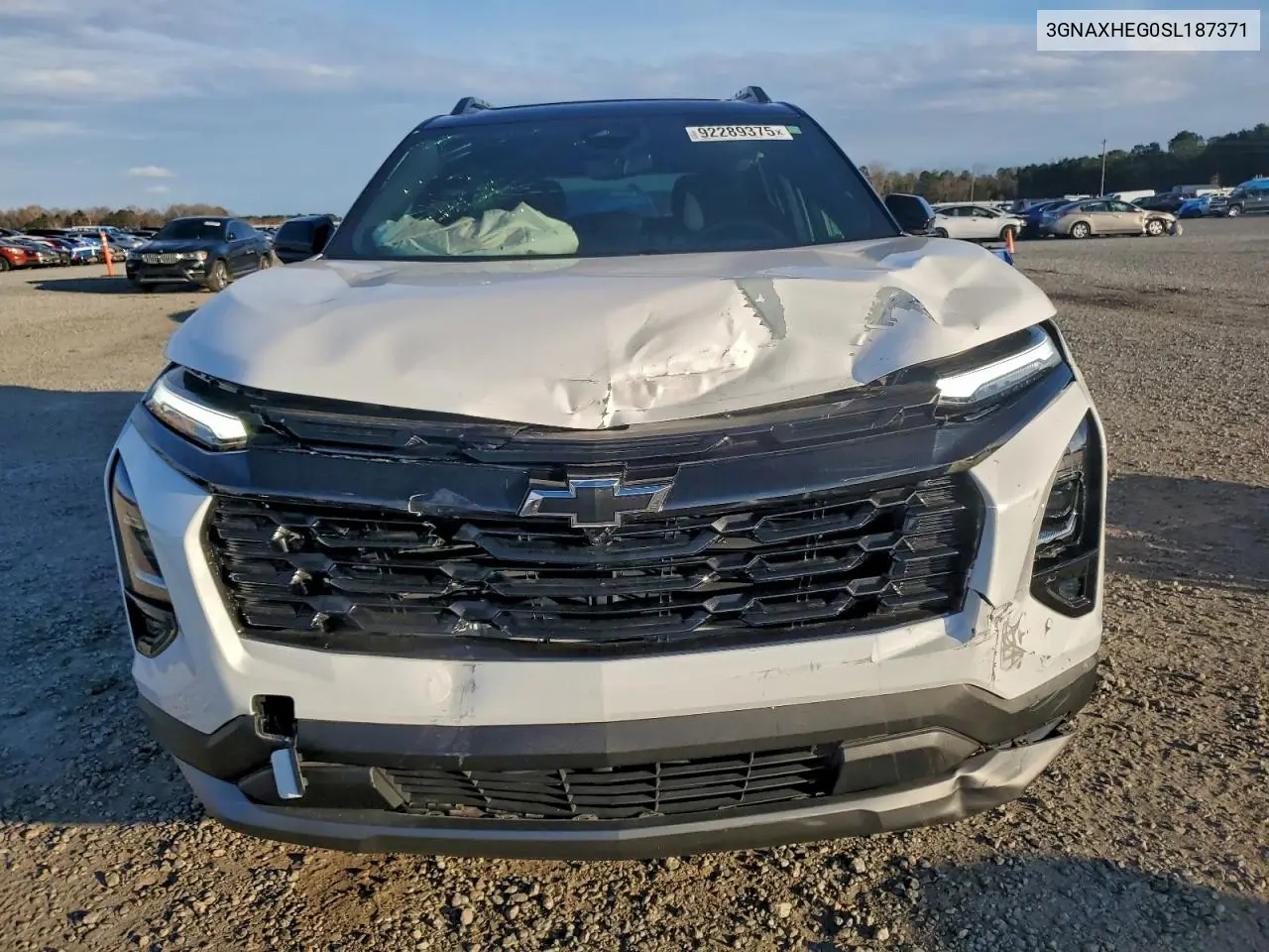 3GNAXHEG0SL187371 2025 Chevrolet Equinox Lt