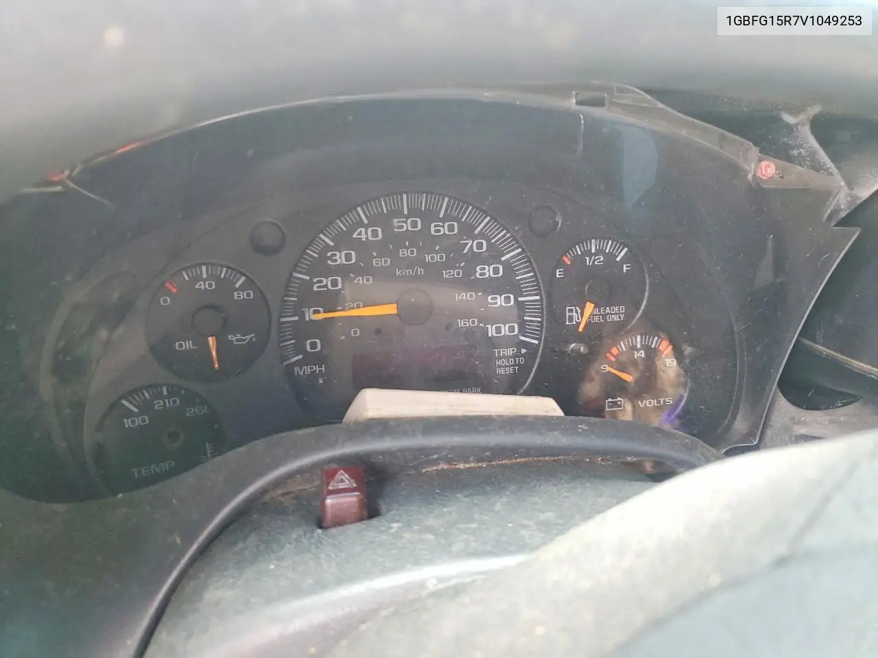 1997 Chevrolet Express G1500 VIN: 1GBFG15R7V1049253 Lot: 59380436