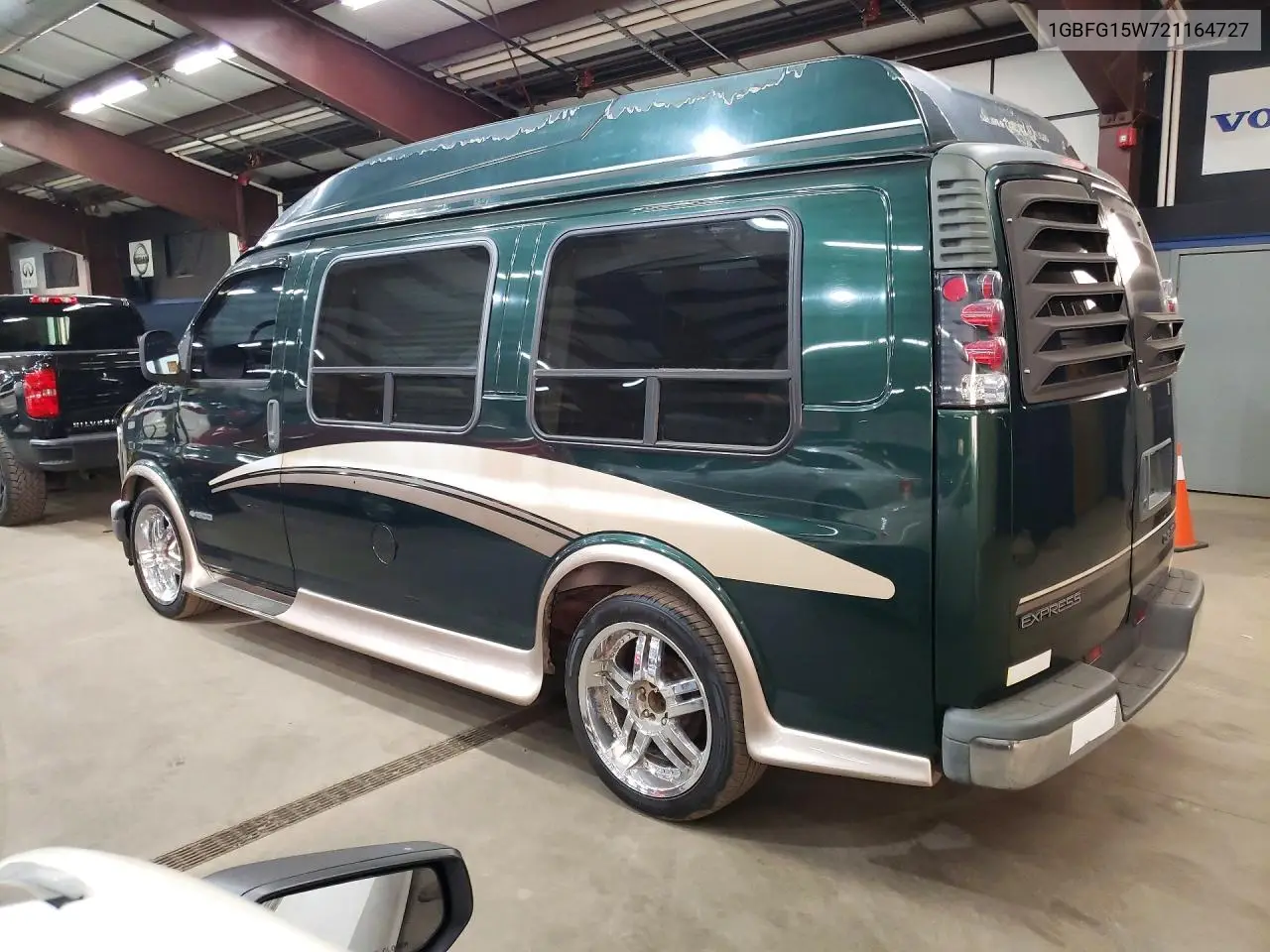 2002 Chevrolet Express G1500 VIN: 1GBFG15W721164727 Lot: 61397526