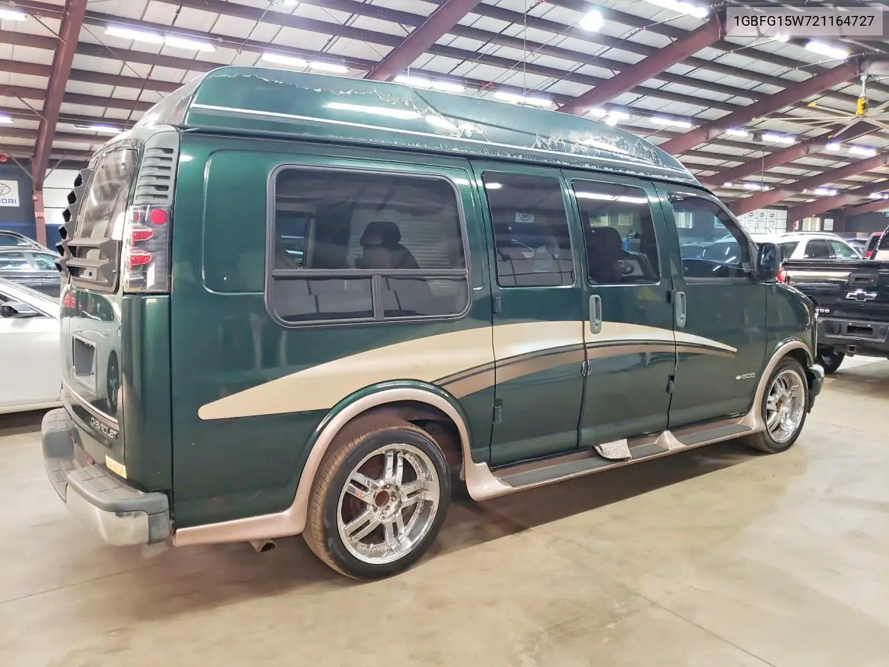 2002 Chevrolet Express G1500 VIN: 1GBFG15W721164727 Lot: 61397526