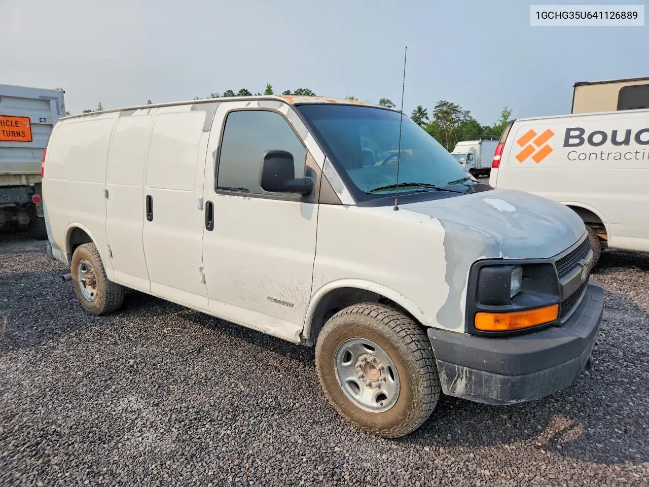 2004 Chevrolet Express G3500 VIN: 1GCHG35U641126889 Lot: 61487586